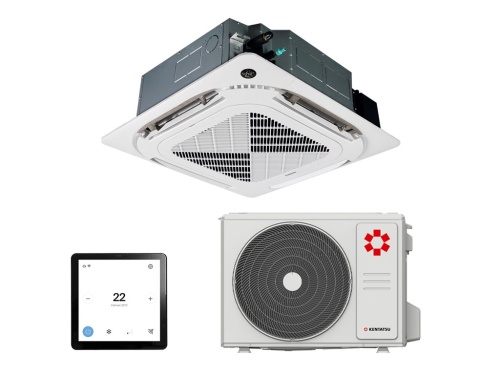 Кассетный кондиционер Kentatsu KSVB70HZRN1W/KSUNB70HZRN1/KPU95-DR