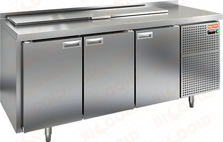Стол холодильный для салатов (саладетта)  HICOLD  SL2-111GN