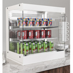 Витрина холодильная встраиваемая Финист FRESH CUBE Compact FCc-10/7/1035 (1000х700х1035/1635) RAL9016