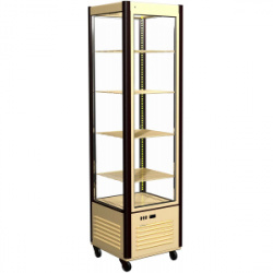 Шкаф кондитерский Carboma D4 VM 400-1 (R400C) (1015-0102 бежево-коричневый)