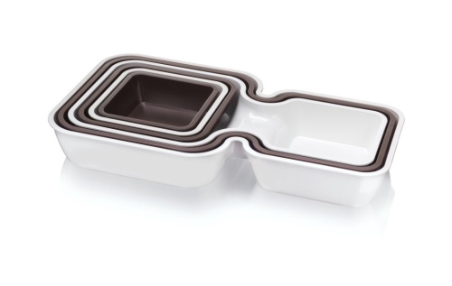 Контейнер для закусок VacuVin Serve & Stack Set of 6 (6 шт) арт.2850360