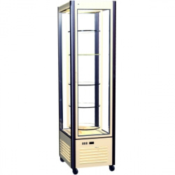 Шкаф кондитерский Carboma D4 VM 400-1 (R400C) (1015-0102 бежево-коричневый)