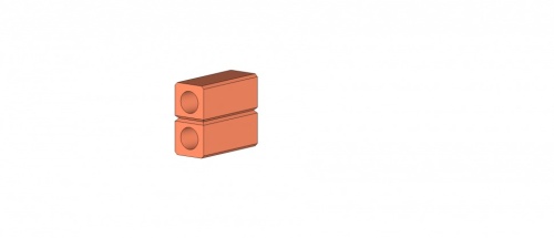 Вертикальный элемент Suport S2, серия Hydroton, 300х260х130 мм (Arcave)