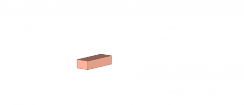 Вертикальный блок SLT1, серия SandyLine Tuff, 70х110х300 мм (Arcave)