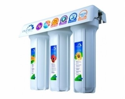 Фильтр под мойку Гейзер 3ИВЖ люкс, кран 6