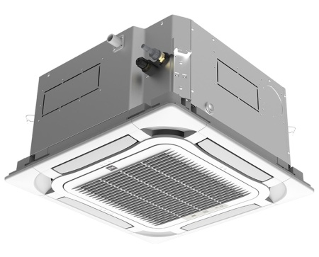VRF-системы EK (мультизональные) Кассетные четырехпоточные компактные внутренние блоки EKVI-S4 EKVI50S4ENA-A