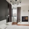 Газовый камин KARMA ELEGANCE 77 Exclusive Medium line 30 silver