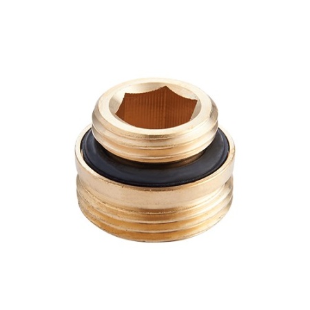 Переходник с прокладкой 1/2"*3/4" (под конус, для узлов вентильного типа)