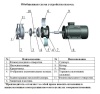 Насос поверхностный центробежный LEO XZS 65-50-200/92