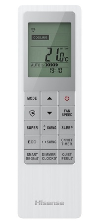 Инверторная сплит-система серии SILVER CRYSTAL SUPER DC Inverter Wi-Fi AS-13UW4RVETG01(S) (комплект)