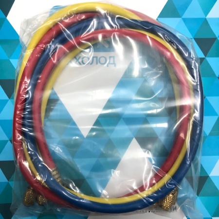 Набор заправочных шлангов DS 48600    (L-120см.) (для R134, R400, R407)