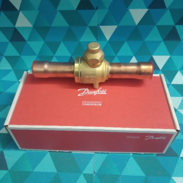 Вентиль шаровой Danfoss GBC 28S (1-1/8" (28мм.) дюймовый, пайка) (009L7026)
