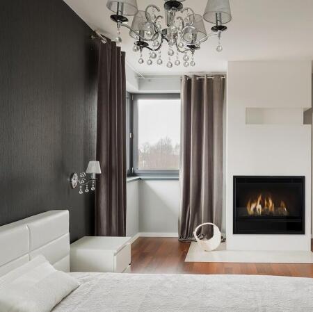 Газовый камин KARMA ELEGANCE 67 Exclusive Medium line 30 anthracite