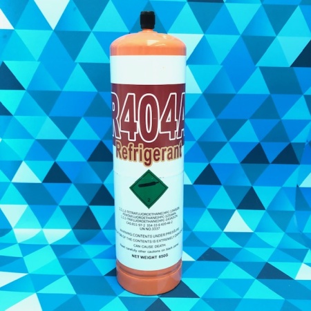 Хладон R-404A (650гр.) баллон с клапаном (Китай)